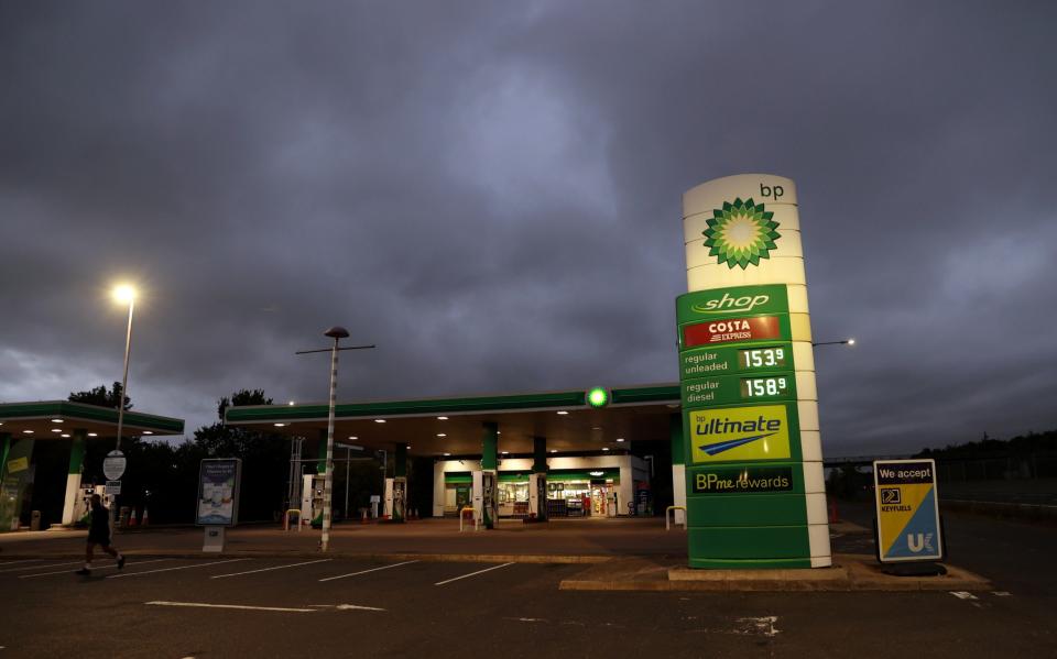 BP admitted it was struggling to transport unleaded petrol and diesel from refineries to its 1,200 forecourts - Lee Smith/Reuters