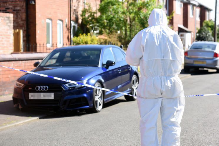 Police discovered the Audi car three miles away (Picture: Caters)