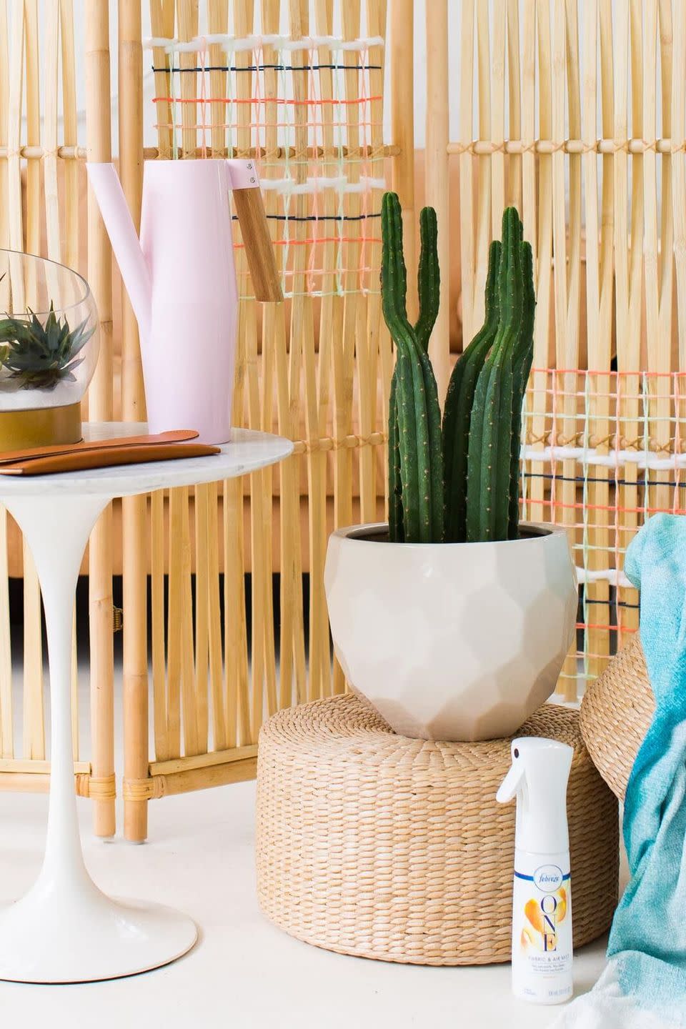 DIY Yarn Woven Room Divider