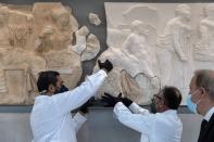 Sicilian museum loans Parthenon fragment to Greece