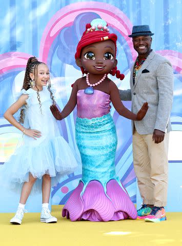 <p>Jamie McCarthy/Getty</p> Mykal-Michelle Harris and Taye Diggs