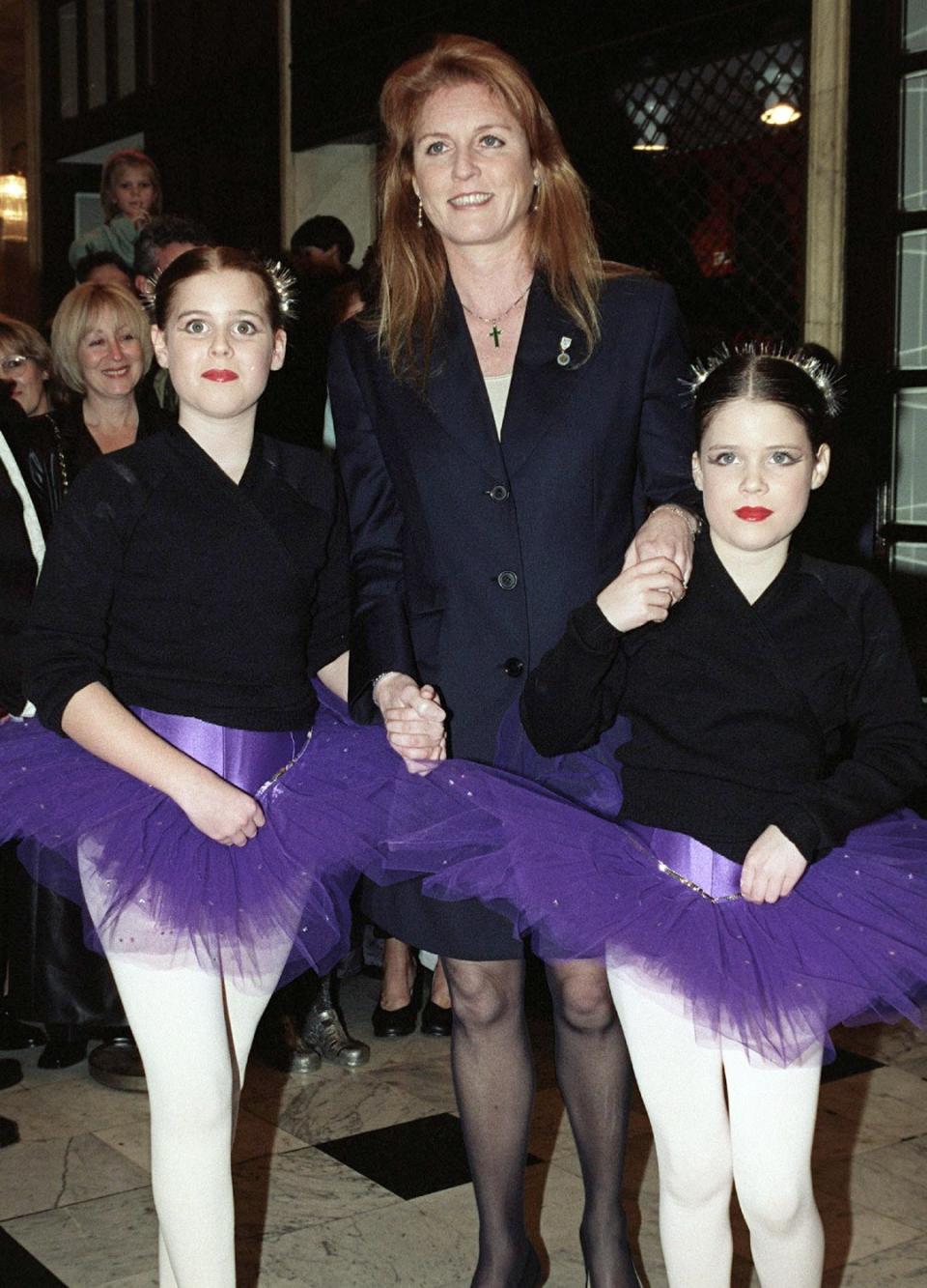 Beatrice and Eugenie's ballet costumes