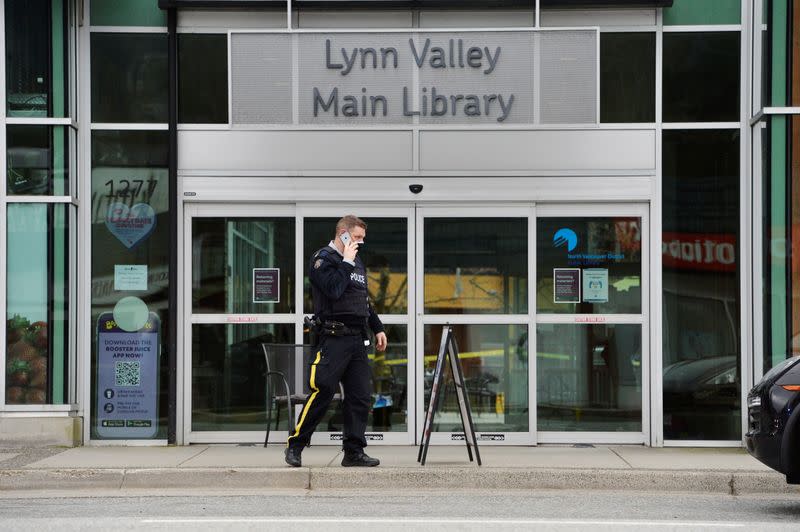 Multiple people stabbed at a library in North Vancouver