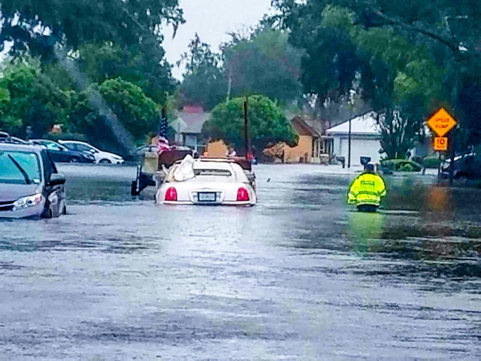 Daytona Beach neighborhoods east of Nova Road were perilously flooded when Tropical Storm Ian hit the area at the end of September. (City of Daytona Beach)