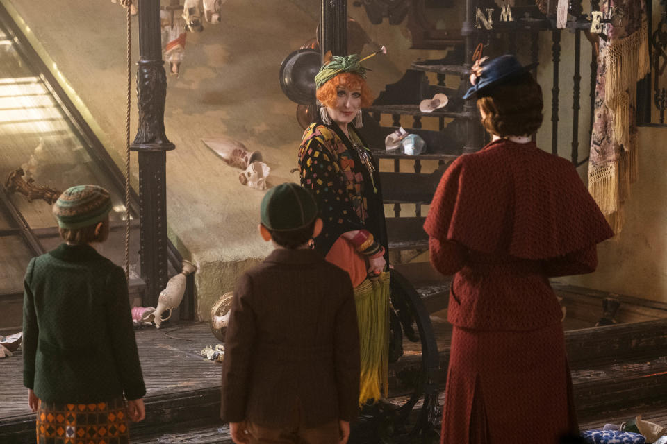 Meryl Streep in "Mary Poppins Returns." (Photo: Disney)