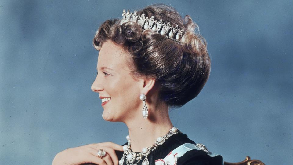 First official photograph of Queen Margrethe after her accession in 1972