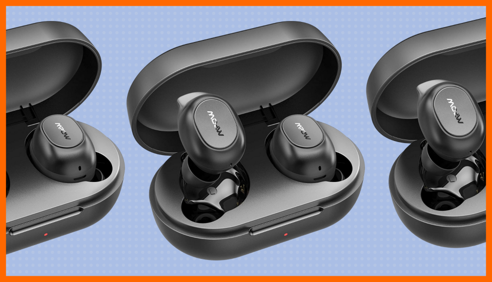 Bluetooth earbuds for 17 bucks? Music to our ears. (Photo: Amazon)