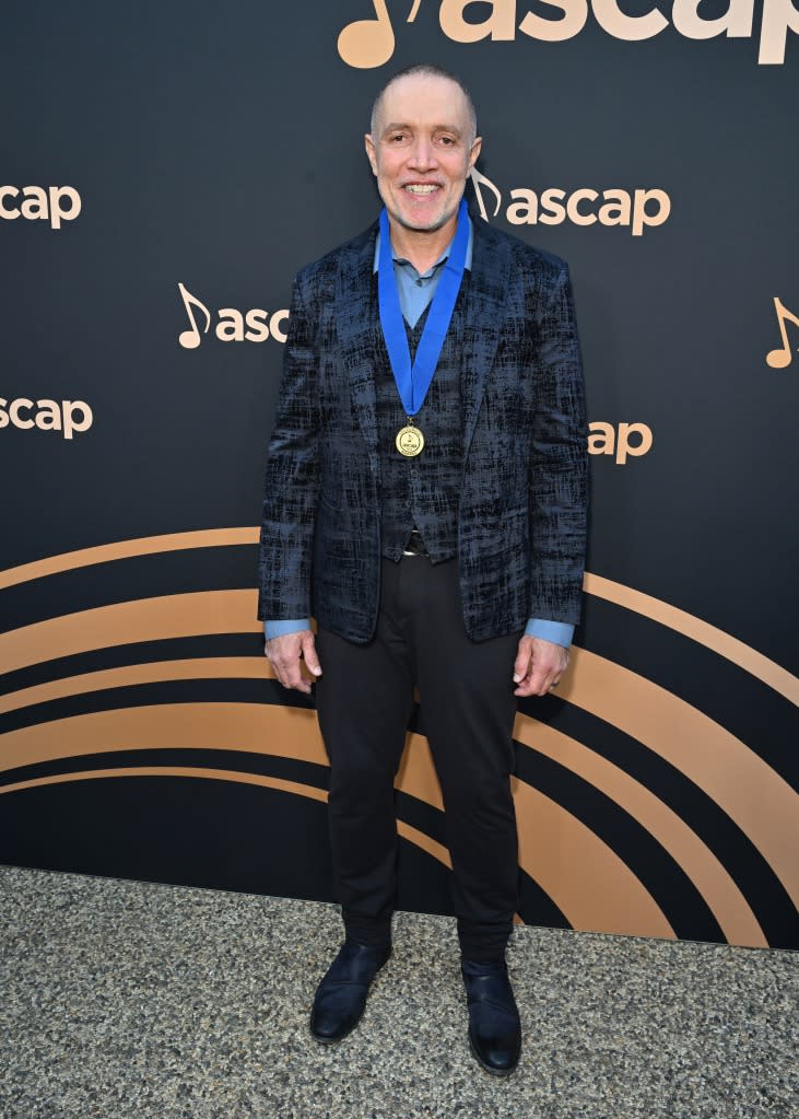 ASCAP Composers Choice Film Score of the Year Award winner Michael Abels attends the ASCAP Screen Music Awards Party at Cavatina at Sunset Marquis Hotel in West Hollywood on May 16, 2023. (Photo by Lester Cohen/ASCAP)