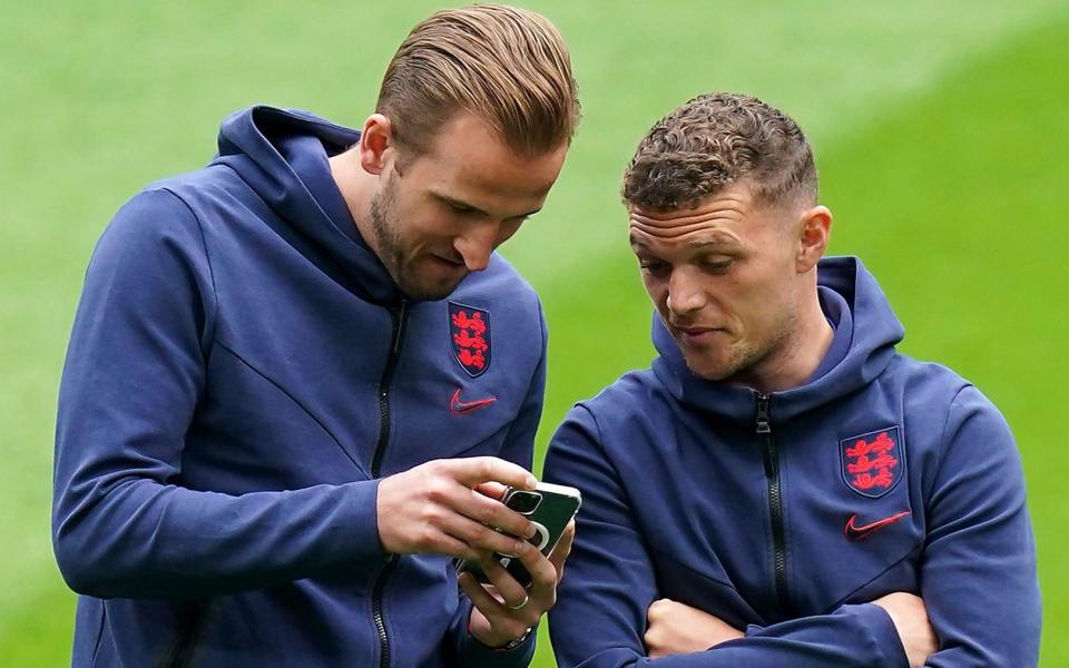 Harry Kane (left) and Kieran Trippier - Kieran Trippier and Callum Wilson not for sale as Newcastle dig in over January transfers