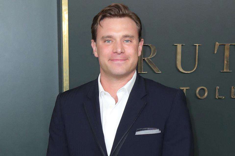 BEVERLY HILLS, CALIFORNIA - NOVEMBER 11: Billy Miller attends Premiere Of Apple TV+'s "Truth Be Told" at AMPAS Samuel Goldwyn Theater on November 11, 2019 in Beverly Hills, California. (Photo by Leon Bennett/FilmMagic)