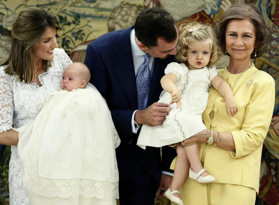 Leonor y Sofía, las últimas en utilizarlo