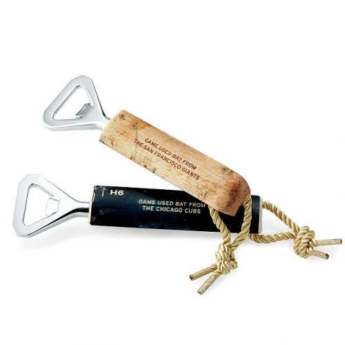 Game Used Baseball Bat Bottle Openers