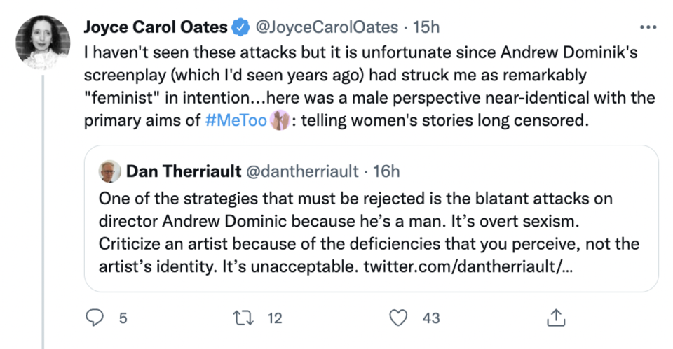  (Joyce Carol Oates Twitter)