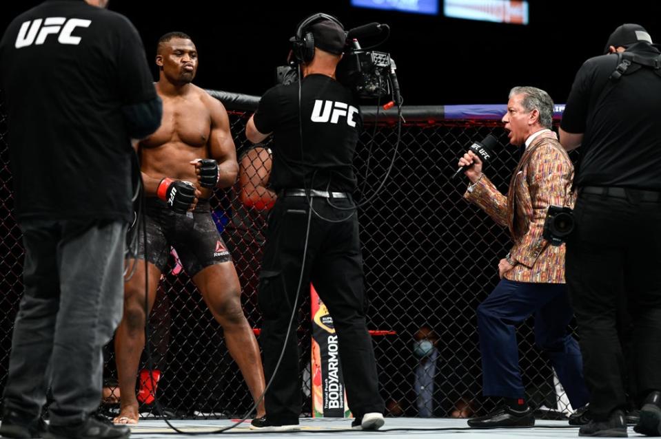 UFC heavyweight champion Francis Ngannou (Getty Images)