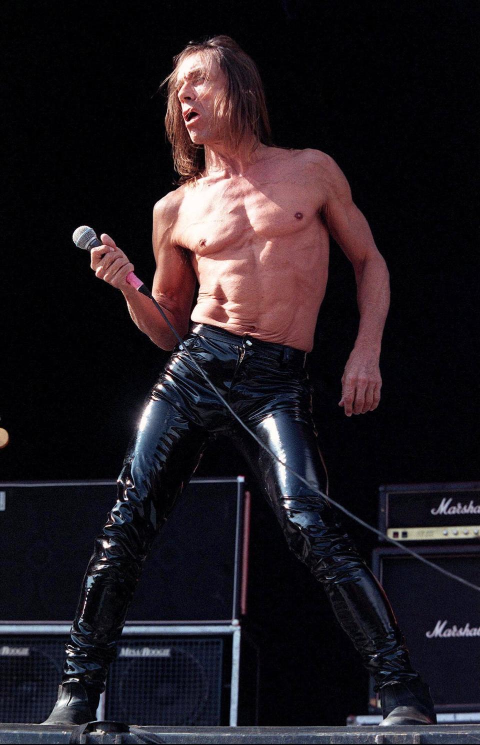 Iggy Pop: Eine Karriere in Bildern