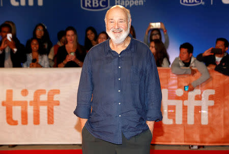 Director Rob Reiner arrives on the red carpet for the film "LBJ" during the 41st Toronto International Film Festival (TIFF), in Toronto, Canada, September 15, 2016. REUTERS/Mark Blinch