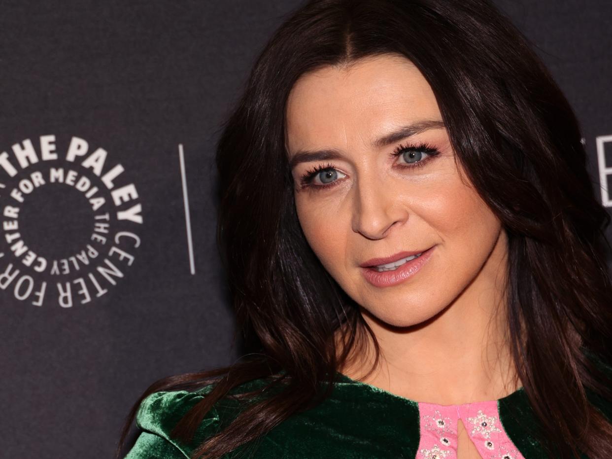 Caterina Scorsone attends PaleyFest LA 2023 - "Grey's Anatomy" at Dolby Theatre on April 02, 2023 in Hollywood, California.