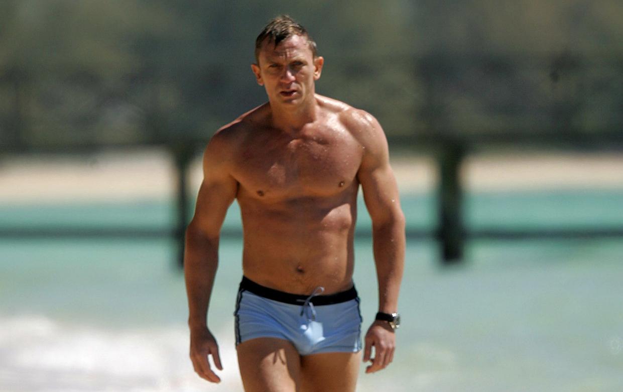 Lindy Hemming has a set of Daniel Craig's famous La Perla swimming trunks