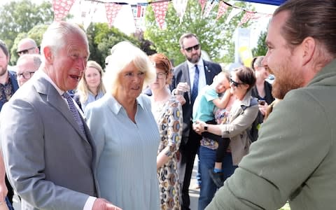 The Prince of Wales and Duchess of Cornwall visit Lincoln Farmers & Craft Market in Christchurch - Credit: Chris Jackson/Chris Jackson