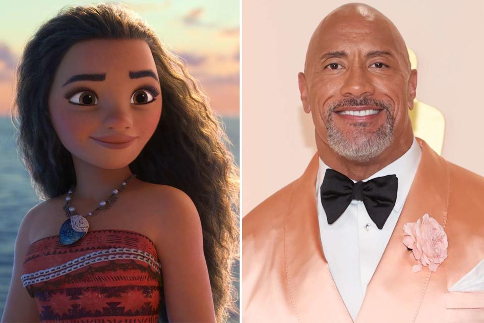 Walt Disney Studios Motion Pictures / courtesy Everett Collection, Getty Images <em>Moana</em> (2016); Dwayne "The Rock" Johnson