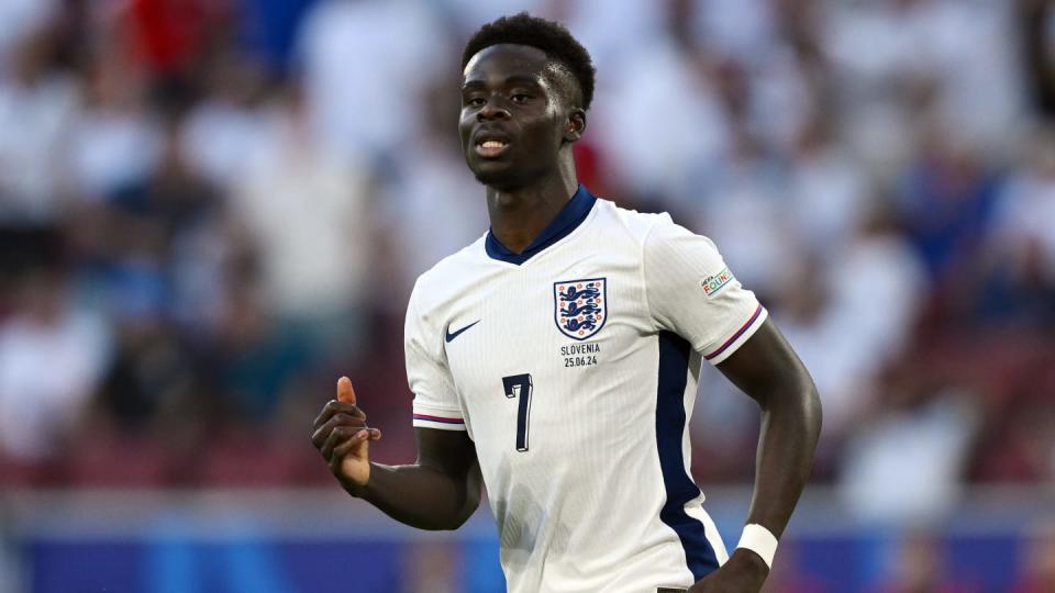Bukayo Saka names England star as his toughest opponent