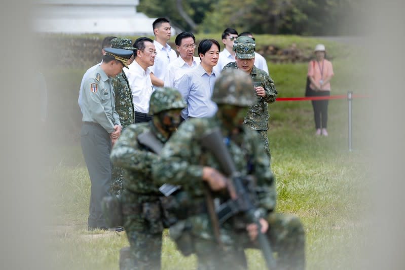 漢光演習前夕精神勗勉國軍　賴清德：落實和平四大支柱 215