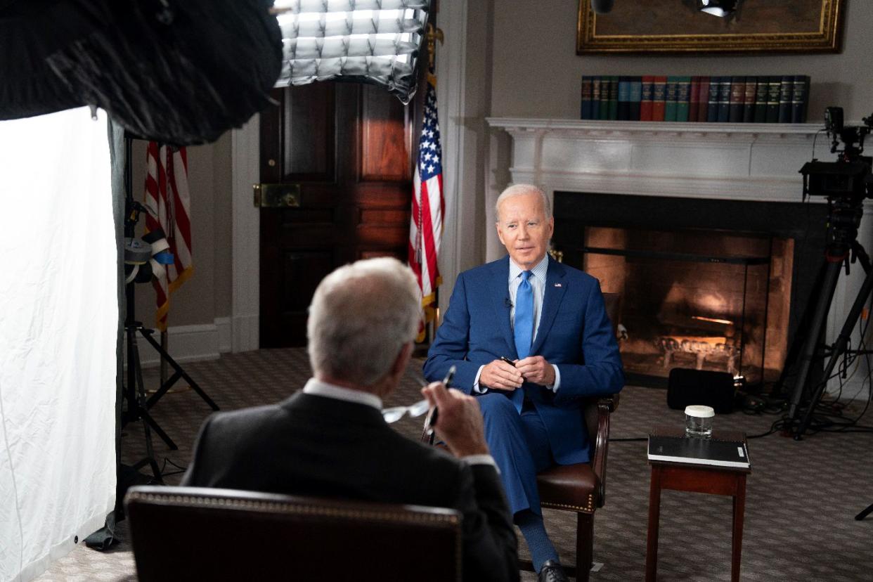 President Joe Biden on "60 Minutes."