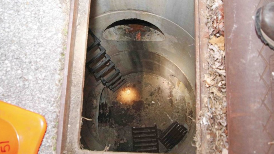 A mother and her baby fell 20 feet into a storm drain and were saved by emergency responders. (Photo: Clarksville Police)