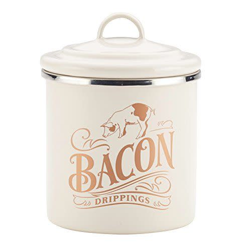 2) Bacon Grease Can / Container