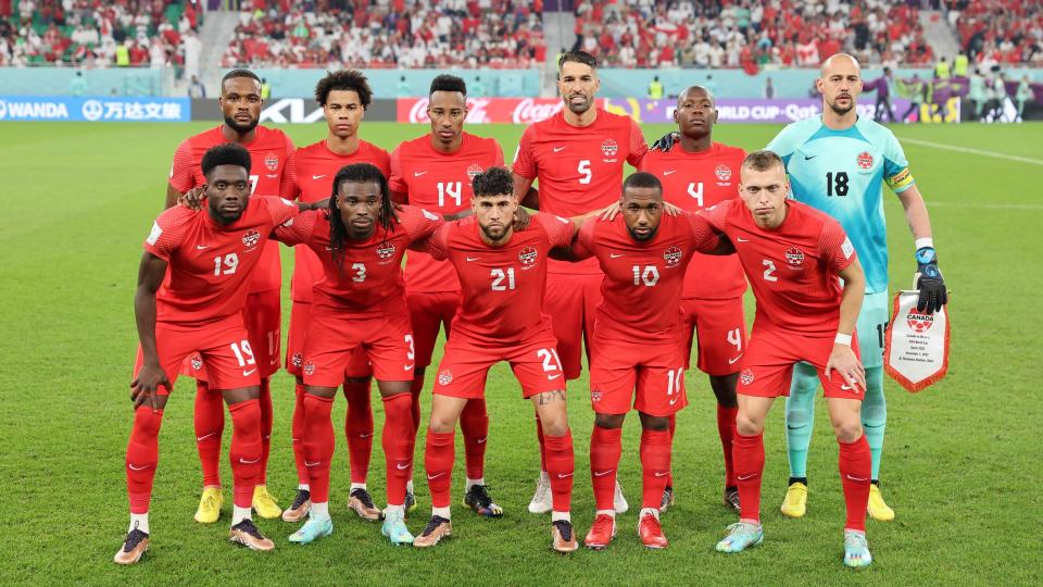 Canada a înregistrat cea mai mare scădere a oricărei țări în ultimul clasament FIFA masculin, după ce a eșuat la Cupa Mondială FIFA Qatar 2022 în faza grupelor.  (Getty Images)