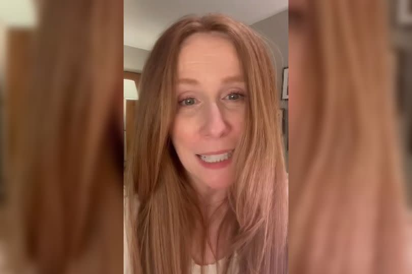 Catherine Tate has issued an apology