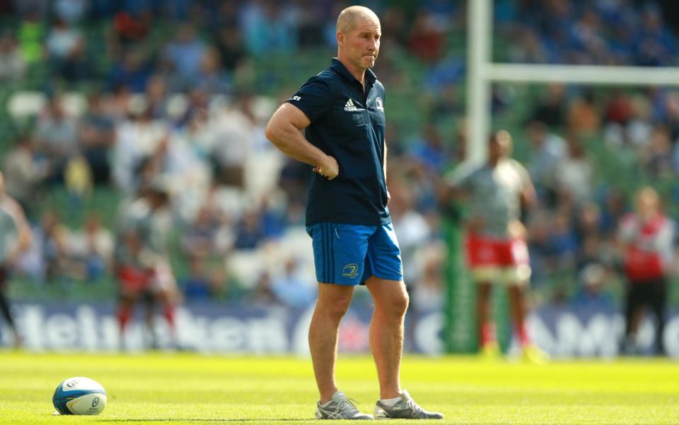 Stuart Lancaster, the Leinster senior coach looks on prior to the Champions Cup Semi Final match between Leinster Rugby and Toulouse  - GETTY IMAGES