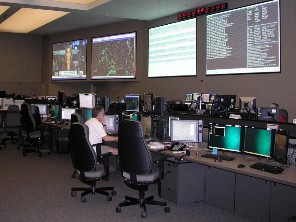 The FAA's Air Traffic Control System Command Center (ATCSCC).