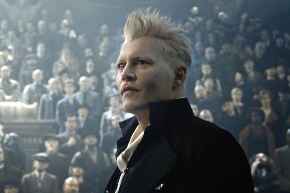 Johnny Depp in „Fantastic Beasts: The Crimes of Grindelwald“