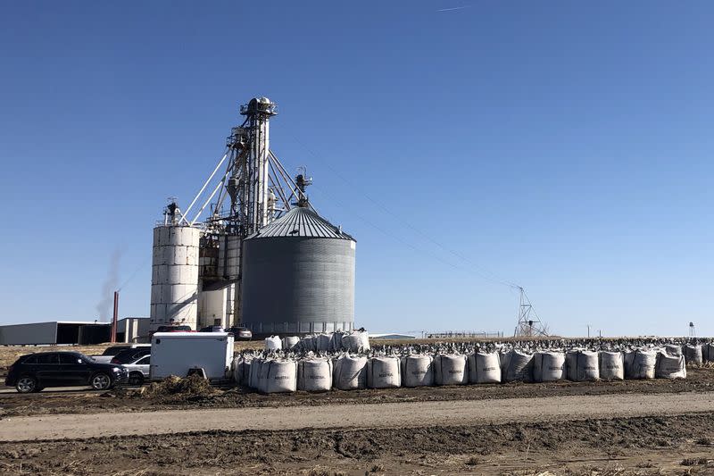 FILE PHOTO: AltEn LLC ethanol plant in Mead Nebraska