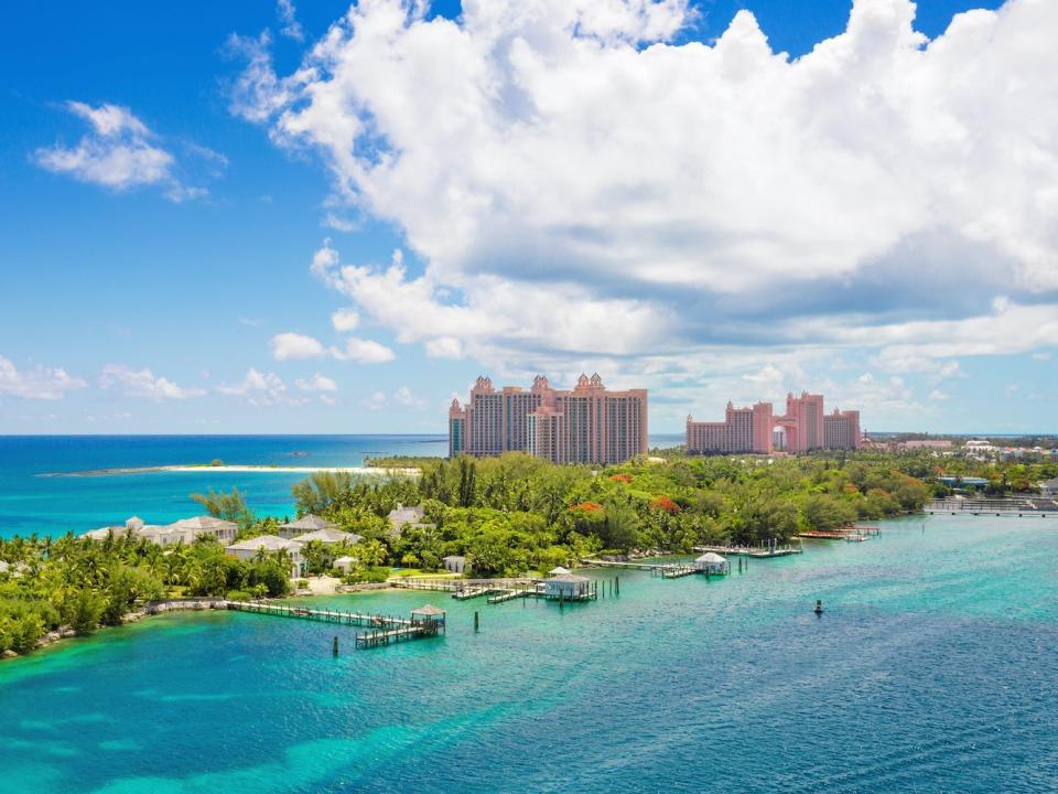 The Atlantis Resort on Paradise Island in The Bahamas.