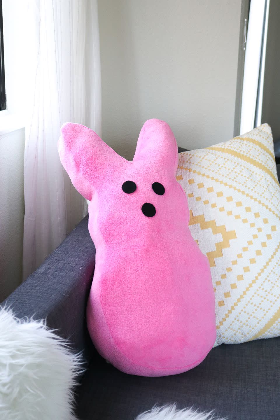 Pink Peeps Pillow
