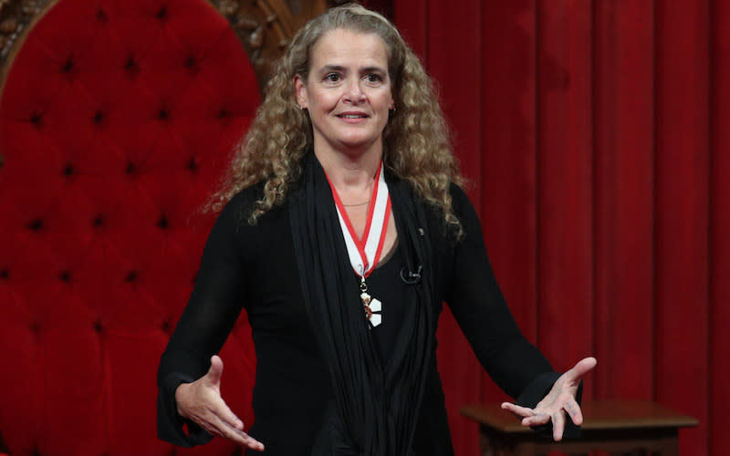 Julie Payette. Photo from Getty Images.