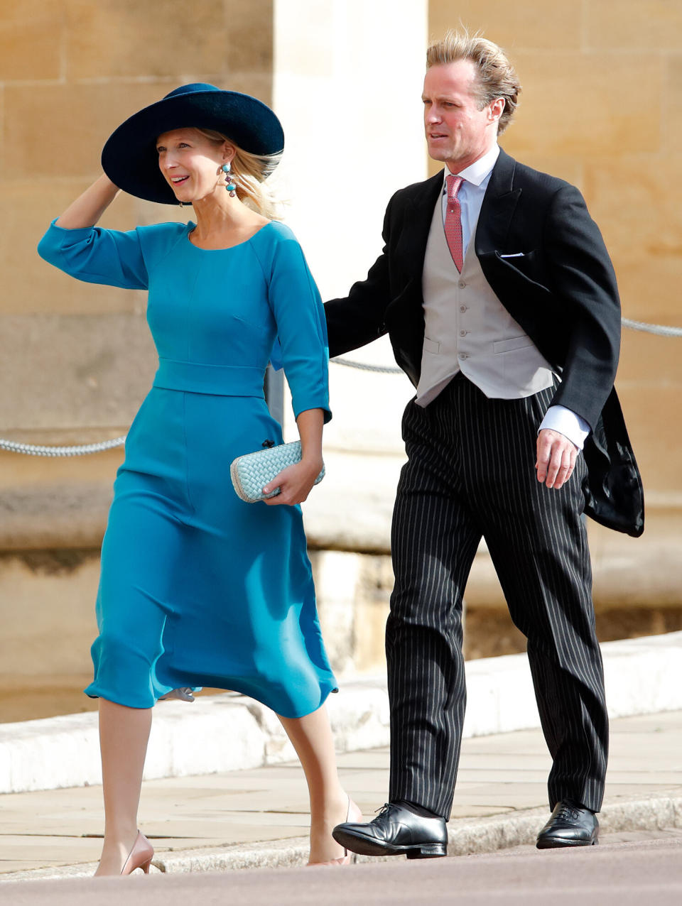 The soon-to-be newlyweds attended Princess Eugenie and Jack Brooksbank's big day on October 12, 2018 [Photo: Getty]