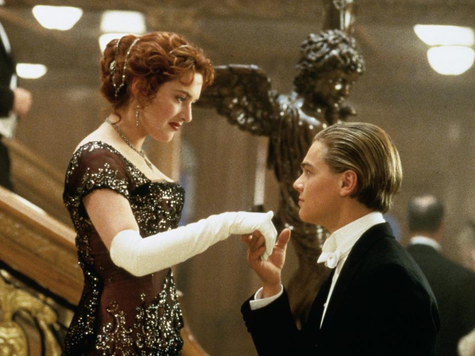 kate winslet leonardo dicaprio titanic