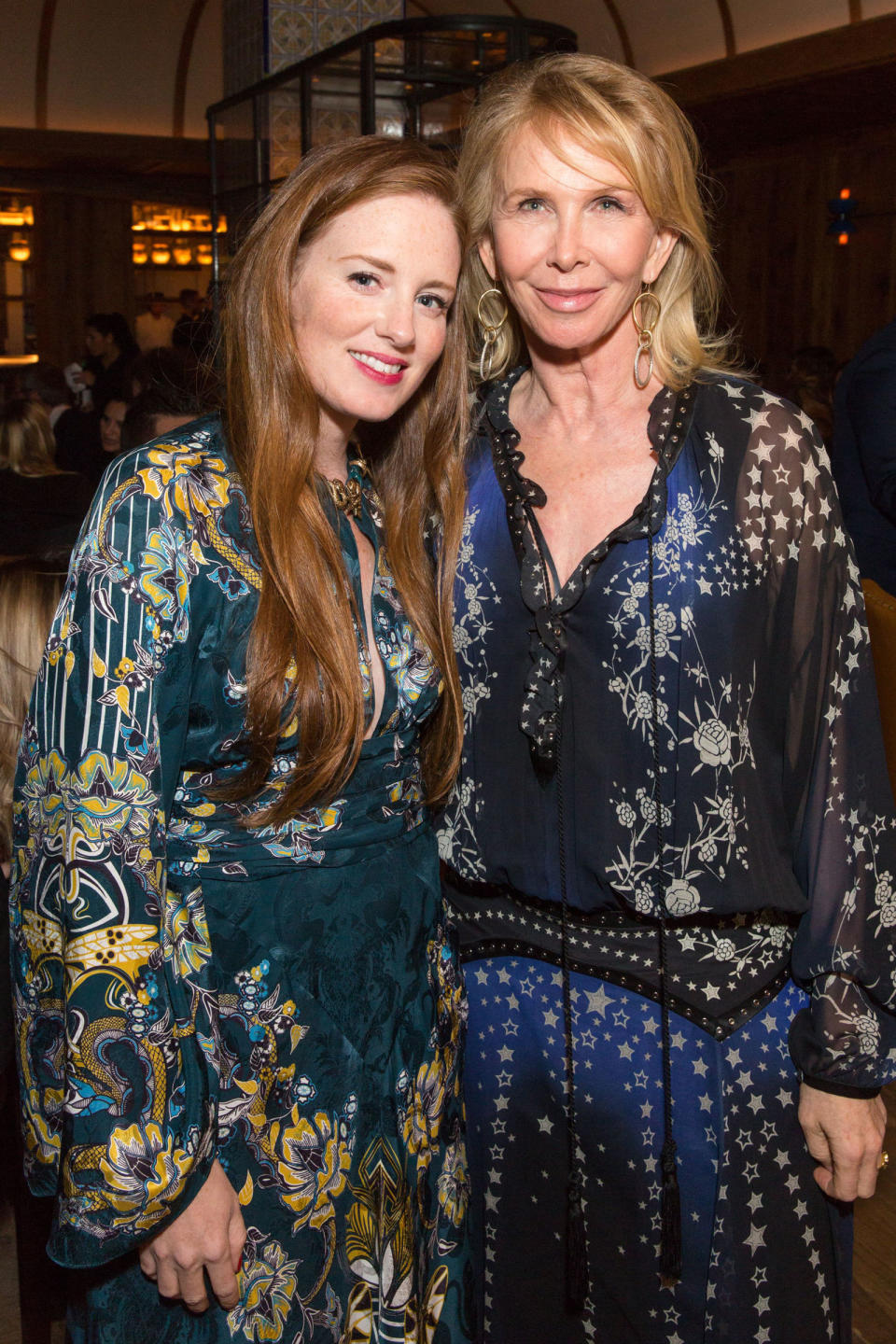 <p>Bettina Prentice and Trudie Styler</p>