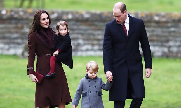 Kate, Prince William, Prince George, and Princess Charlotte