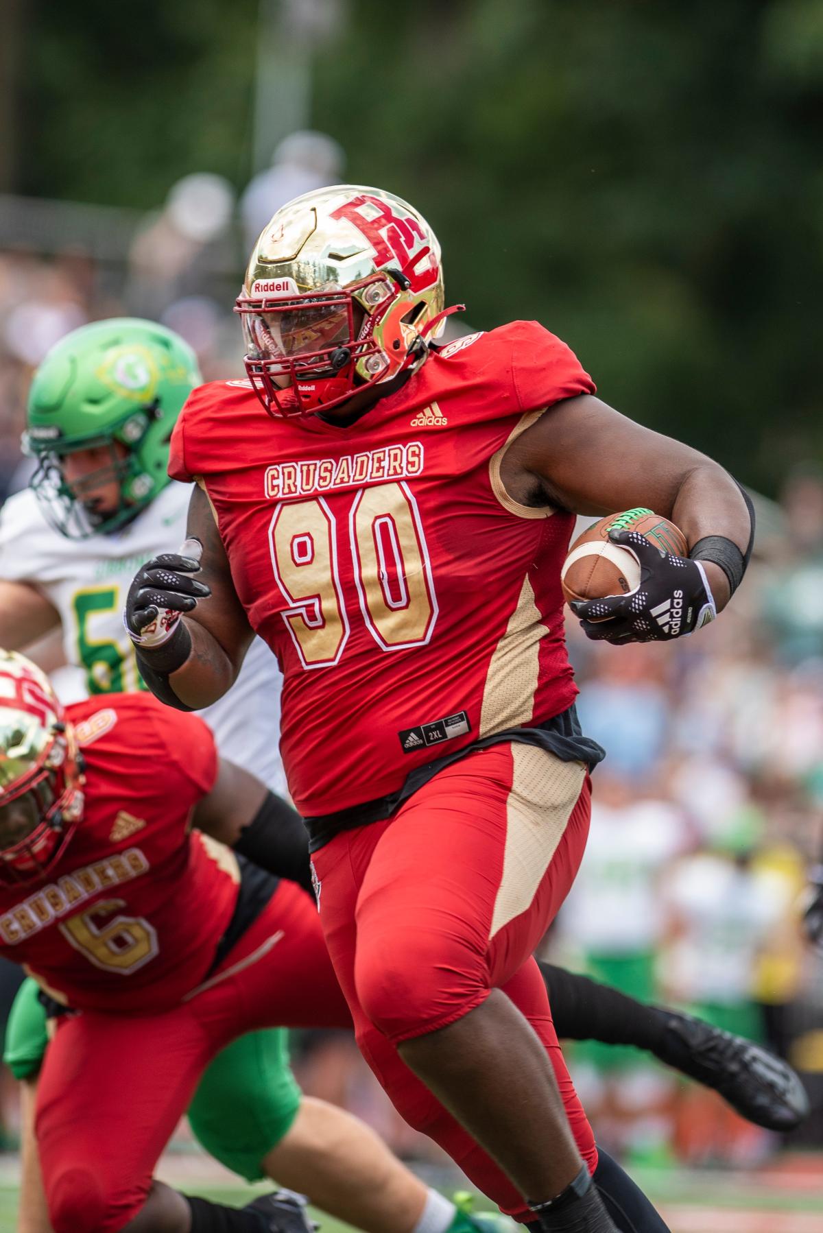 Bergen Catholic football scores from a variety of places to dominate