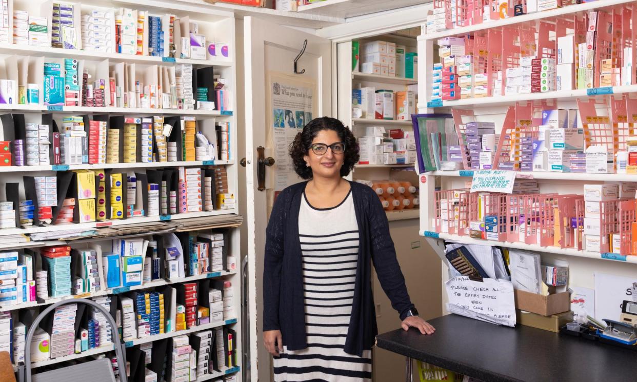 <span>Reena Barai, a pharmacist in south-west London, said the shortage of medicines was ‘a really serious issue that needs solving’. </span><span>Photograph: Graeme Robertson/The Guardian</span>