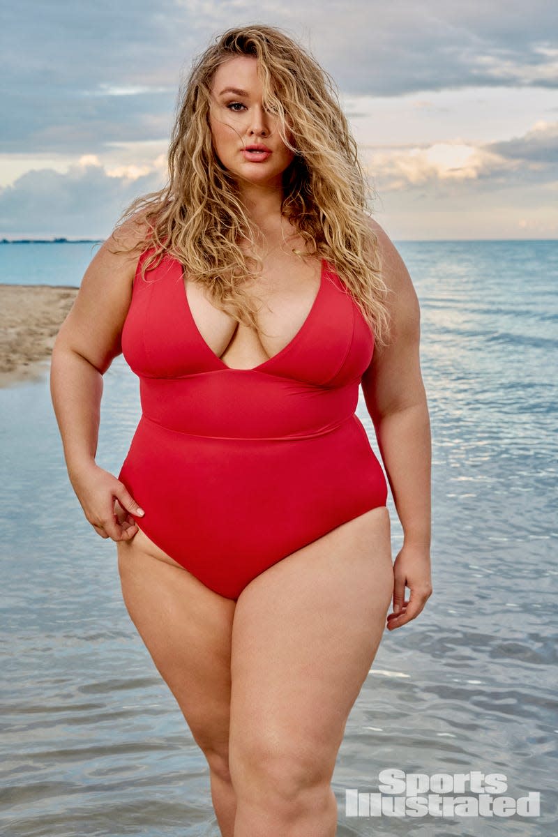 Model Hunter McGrady on Sports Illustrated