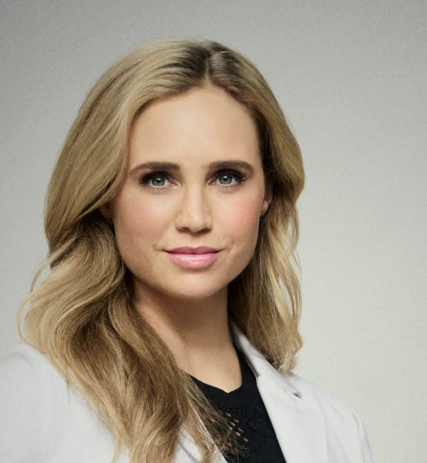 Fiona Gubelmann as Dr. Morgan Reznick in "The Good Doctor"<p>ABC/Art Streiber</p>