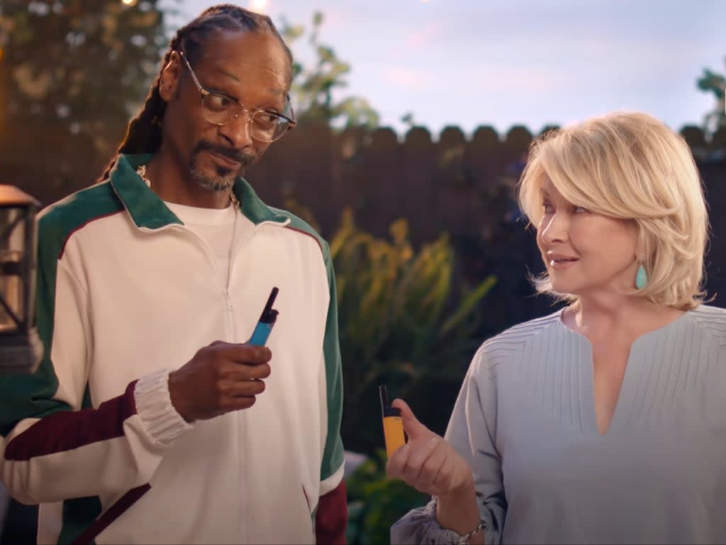 Snoop Dogg and Martha Stewart team up for Bic Lighter Super Bowl ad (Bic Lighter)