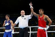 FILE PHOTO: Boxing - Men's Middle (75kg) Round of 16 Bout 149