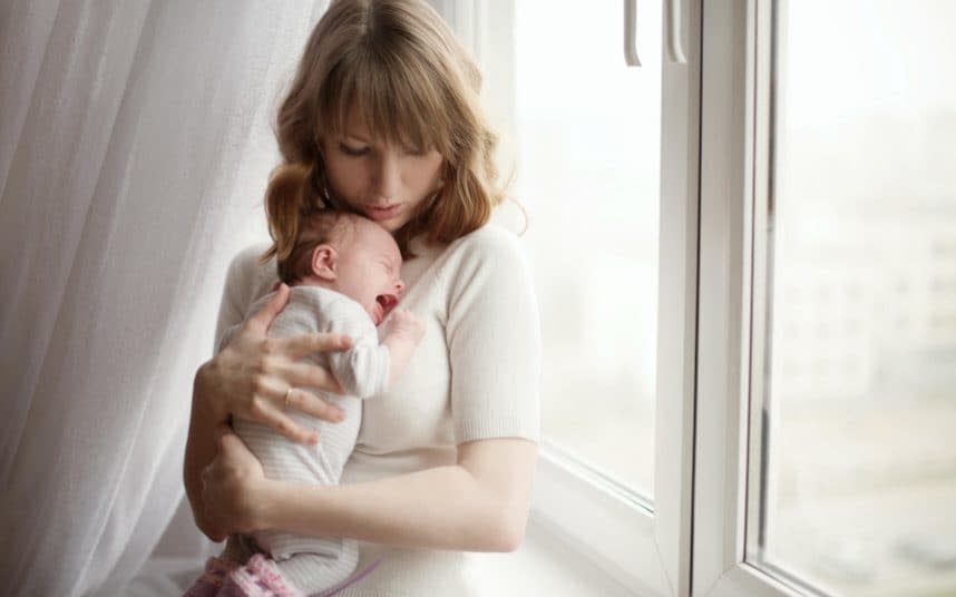 Not all women want to rush from their children’s sides at the earliest opportunity - © Aliaksei Lasevich / Alamy Stock Photo