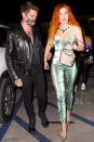 <p>Bella Thorne and her fiancé Benjamin Mascolo had a night out together in Hollywood.</p>